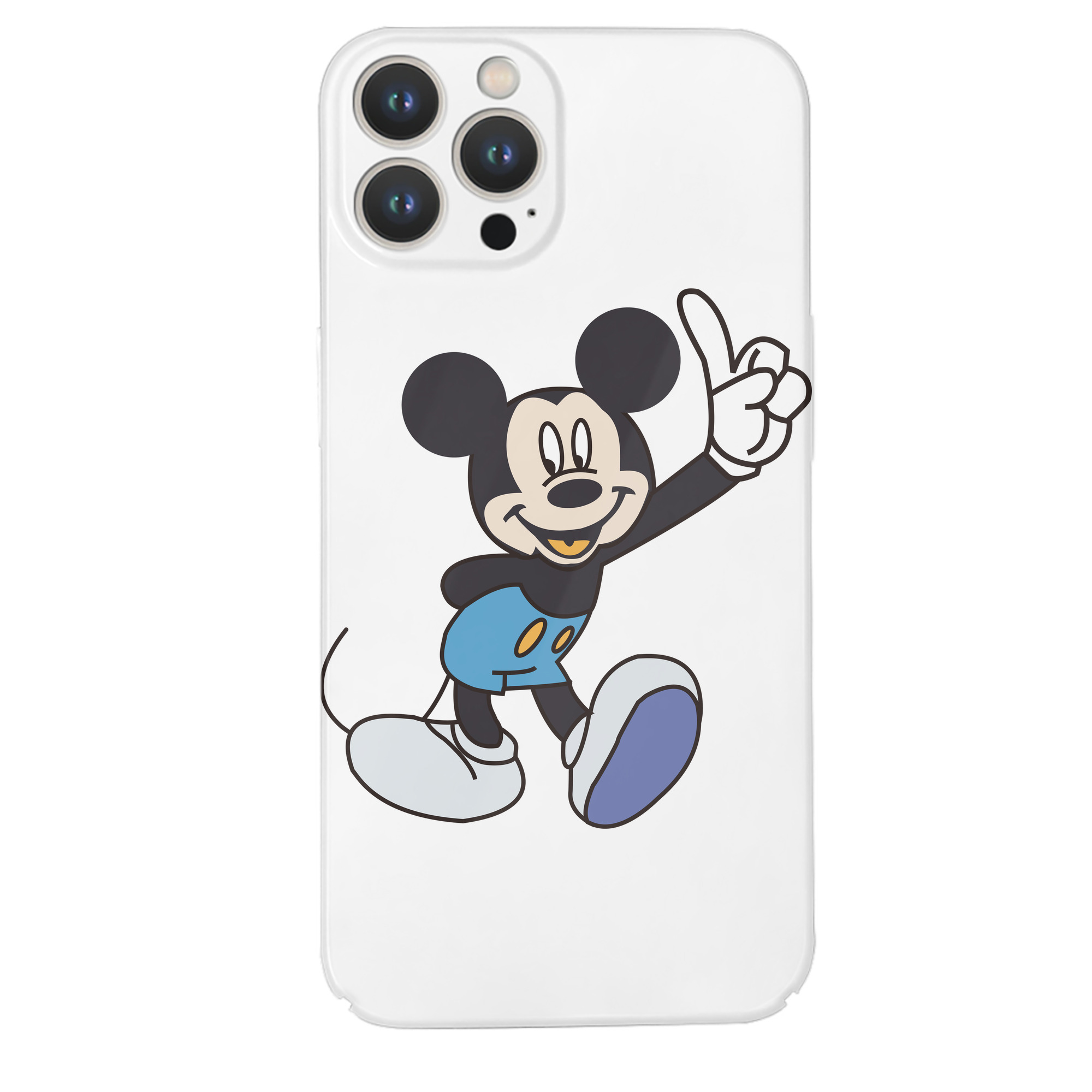 （画像用） ミッキーマウス Mickey Mouse 【iPhone 14シリーズ対応】ハードケース